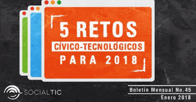 5 retos cívico – tecnológicos para 2018