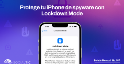 Protege tu iPhone de spyware con Lockdown Mode