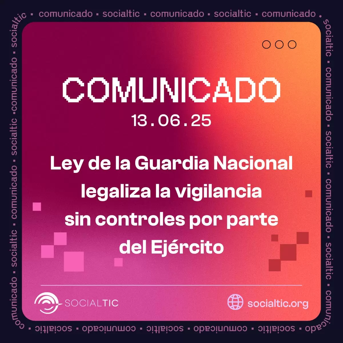 Comunicado 130625