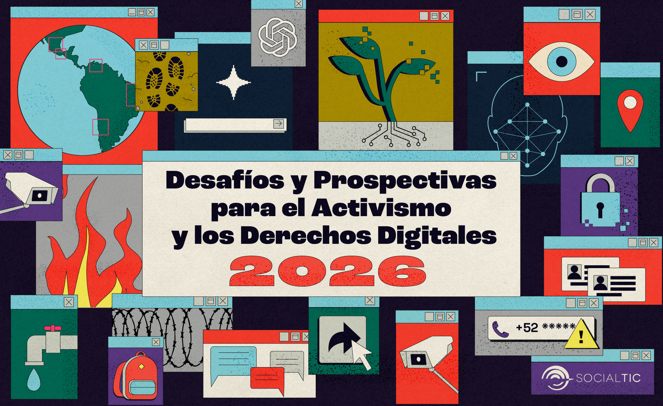 Desafíos y prospectivas para el activismo y los derechos digitales 2026 | SocialTIC